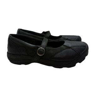 KEEN Presidio Mary Jane Womens Shoes Sz 9US 39.5EU Black Leather 1011432 Casual